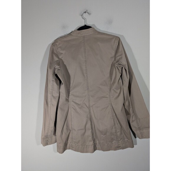 Eddie Bauer Womens Tan Cotton Outdoor Casual Jacket Sz 10 English Countryside‎ - Picture 2 of 7